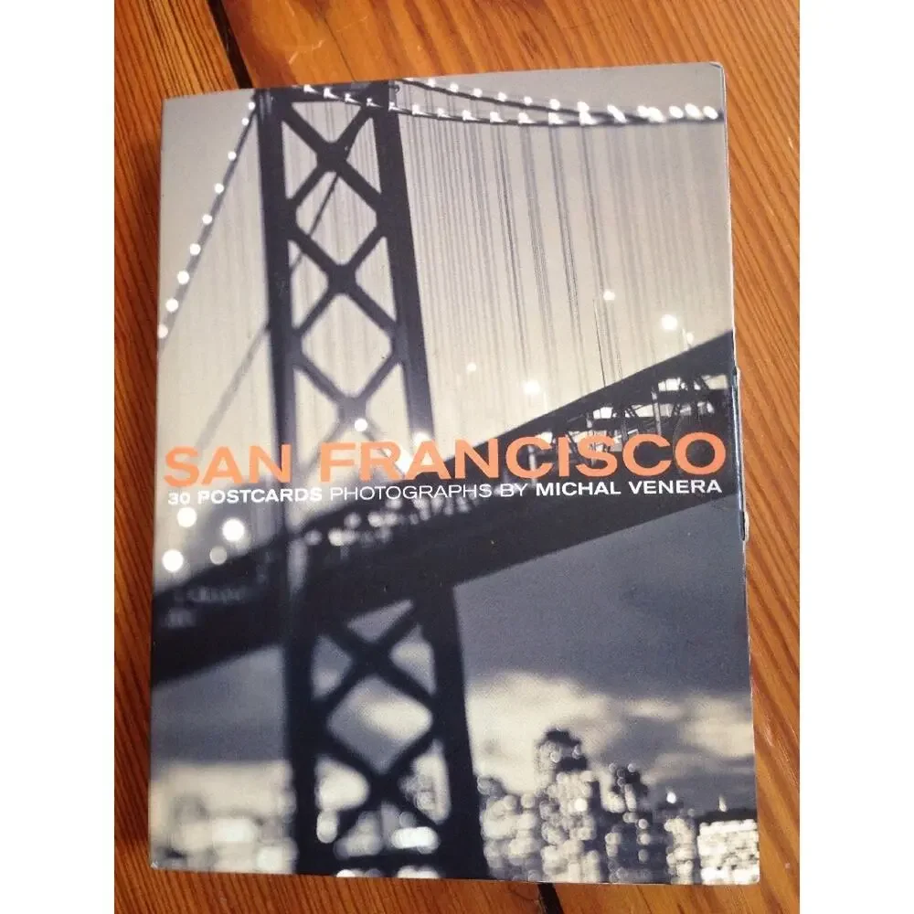 New San Francisco 30 Postcards Book Photographs Michal Venera 9780811838481